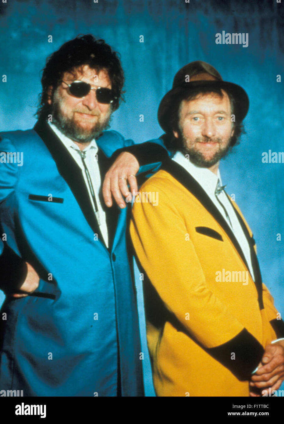 CHAS AND DAVE Promotional photo of UK pop duo about 1980 Stock Photo