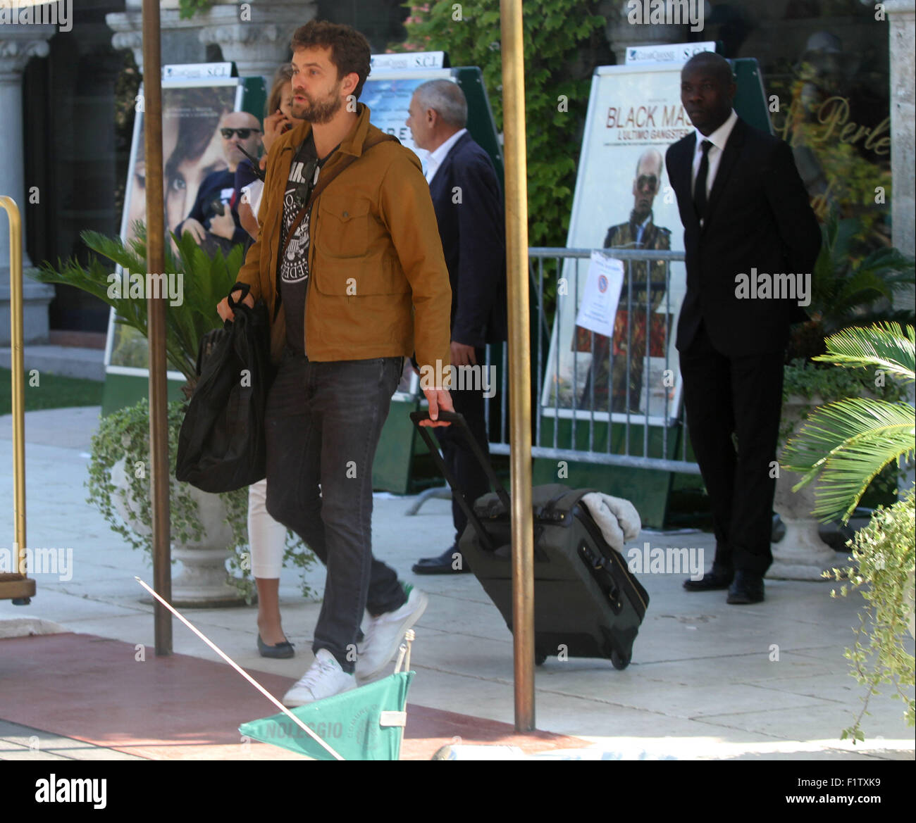 Venice, Italy. 7th September,  2015. Gioshua Jackson sightings at Excelsior Hotel during the 72nd Venice Film Festival on 7 September, 2015 in Venice Credit:  Andrea Spinelli/Alamy Live News Stock Photo