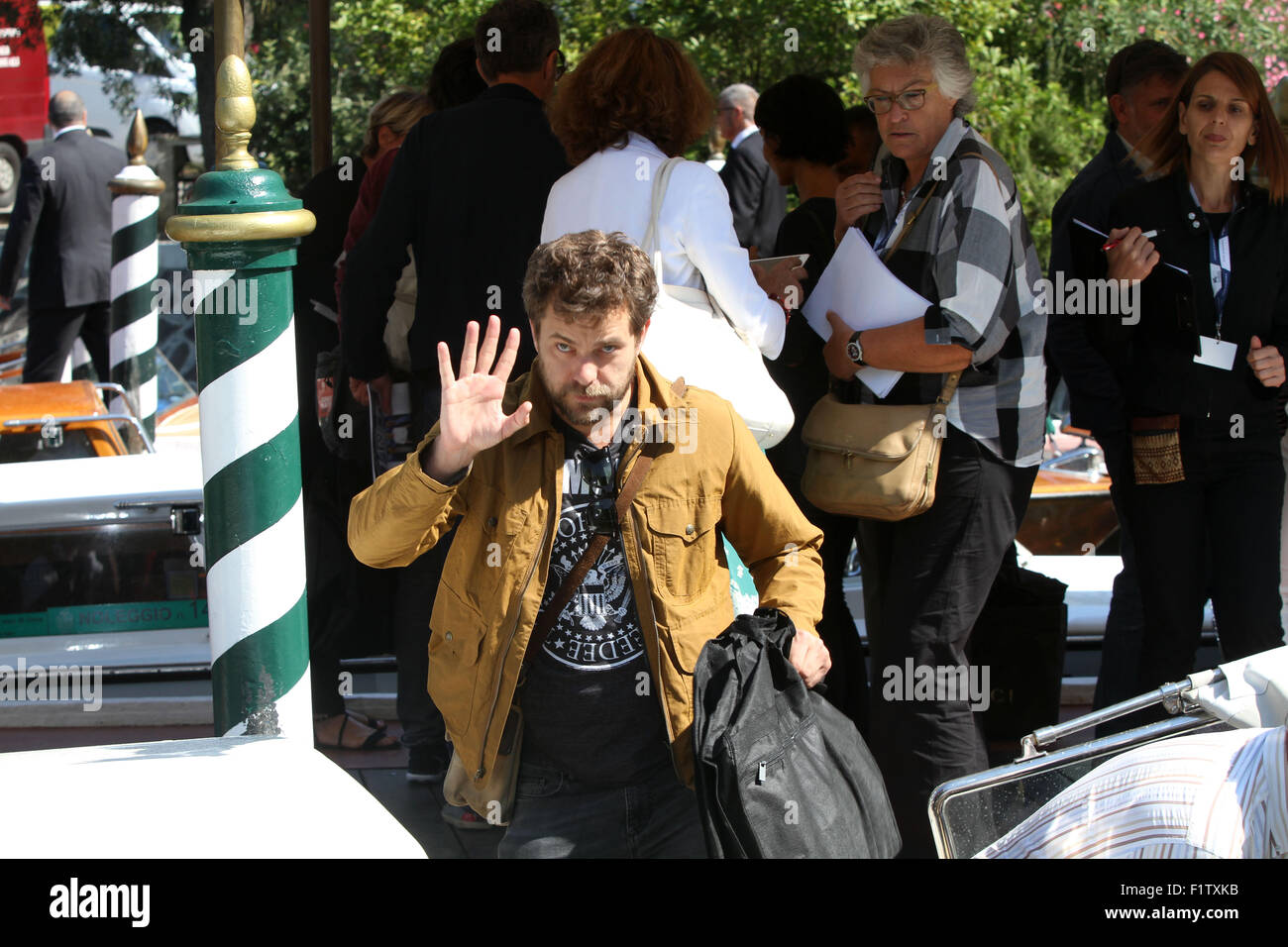 Venice, Italy. 7th September,  2015. Gioshua Jackson sightings at Excelsior Hotel during the 72nd Venice Film Festival on 7 September, 2015 in Venice Credit:  Andrea Spinelli/Alamy Live News Stock Photo