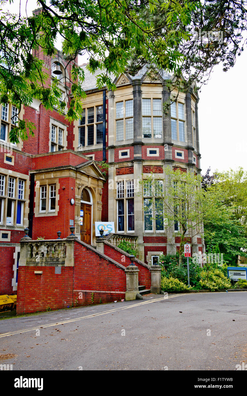 Queen Victoria House on Redland Hill, Bristol. Stock Photo