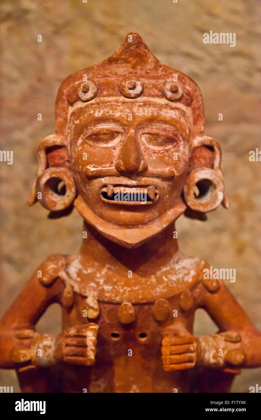 ZAPOTEC FIGURES taken from tombs in the CULTURAL MUSEUM OF OAXACA or