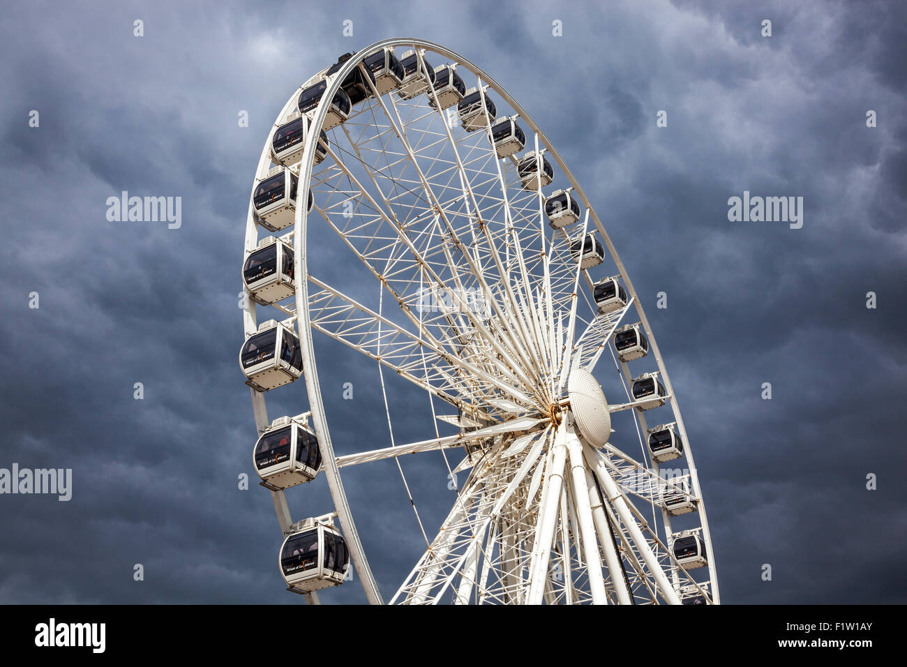 Brighton Wheel in Brighton, East Sussex, England Stock Photo