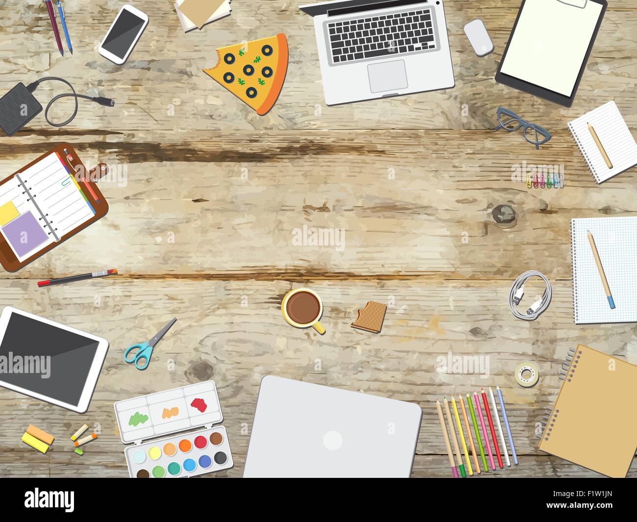 Back to school vector illustration Stock Vector Image & Art - Alamy