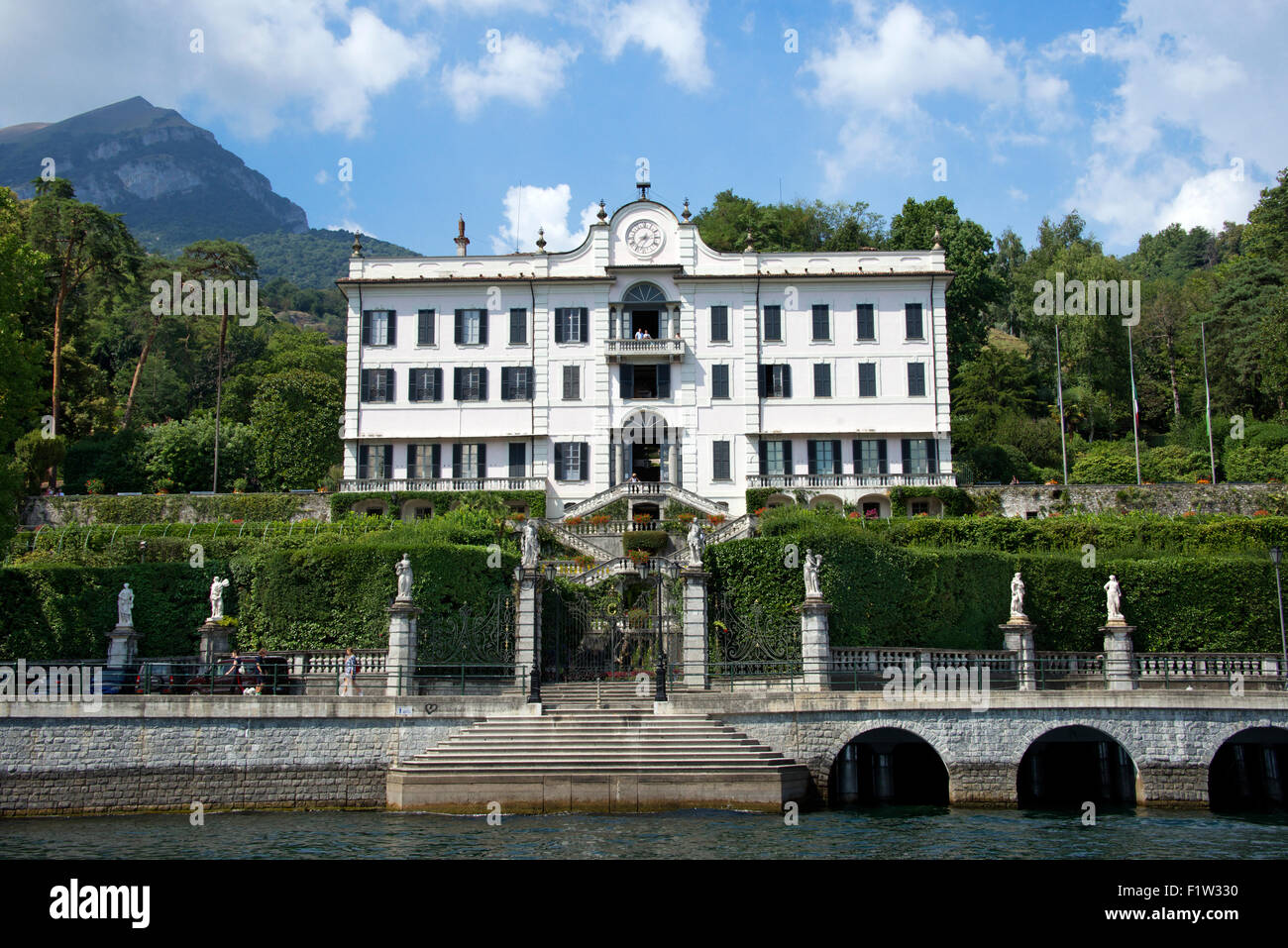 Villa Carlotta Lake Como Lombardy Italy Stock Photo