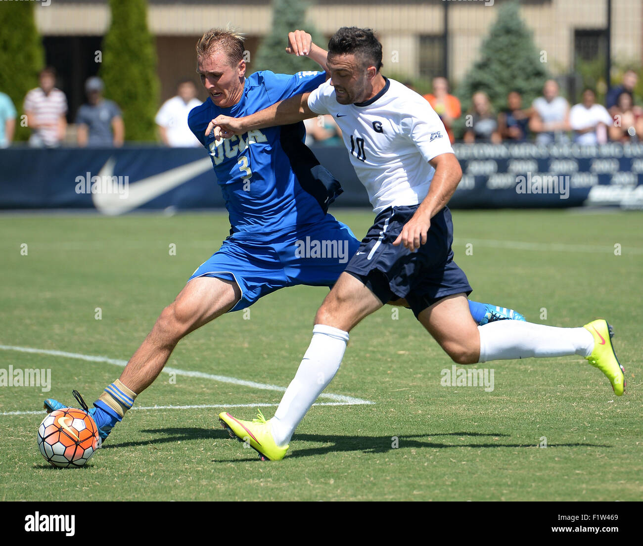Washington, DC, USA. 7th Sep, 2015. 20150907 - Georgetown forward ...