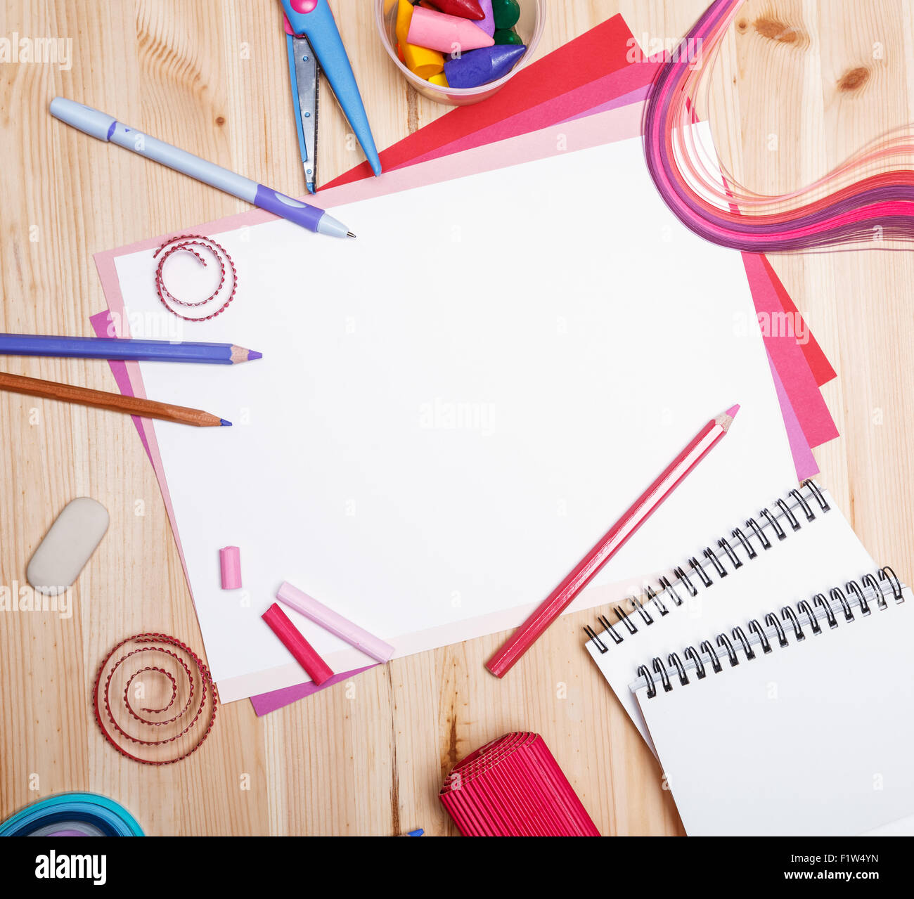 drawing materials Stock Photo Alamy