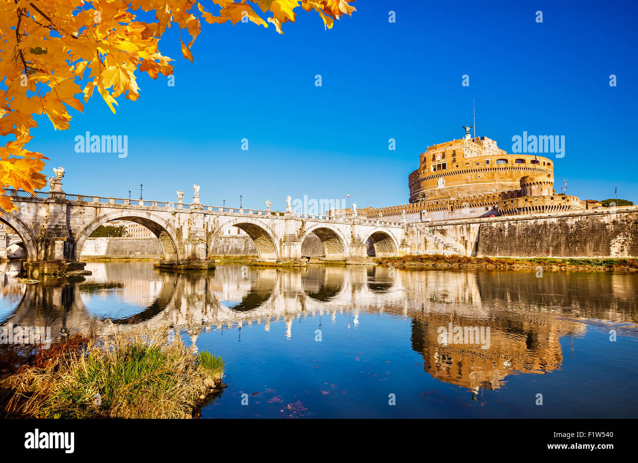 Sant'Angelo fortress, Rome Stock Photo