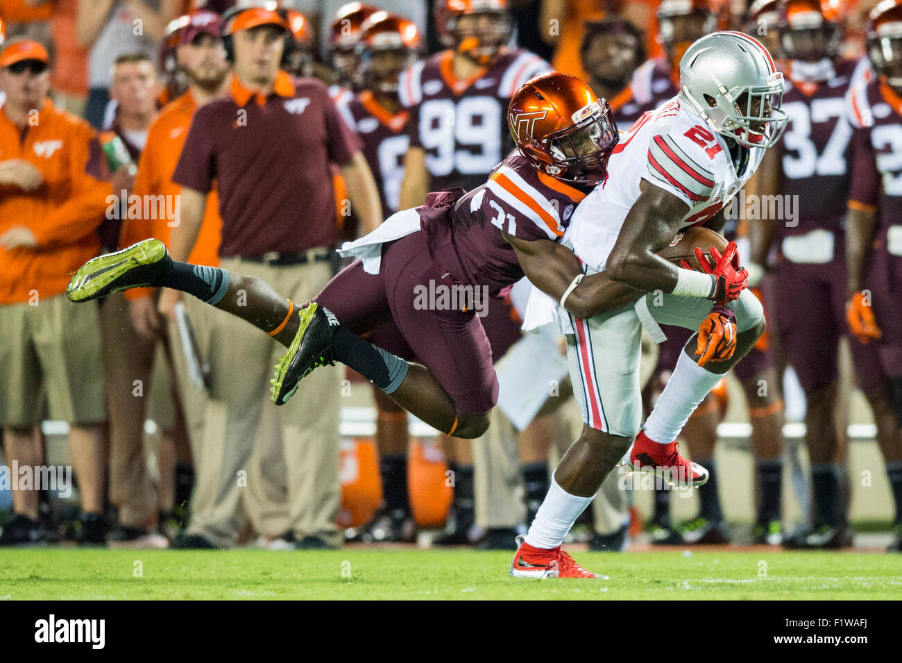 Lane Stadium Virginia Tech High Resolution Stock Photography and Images