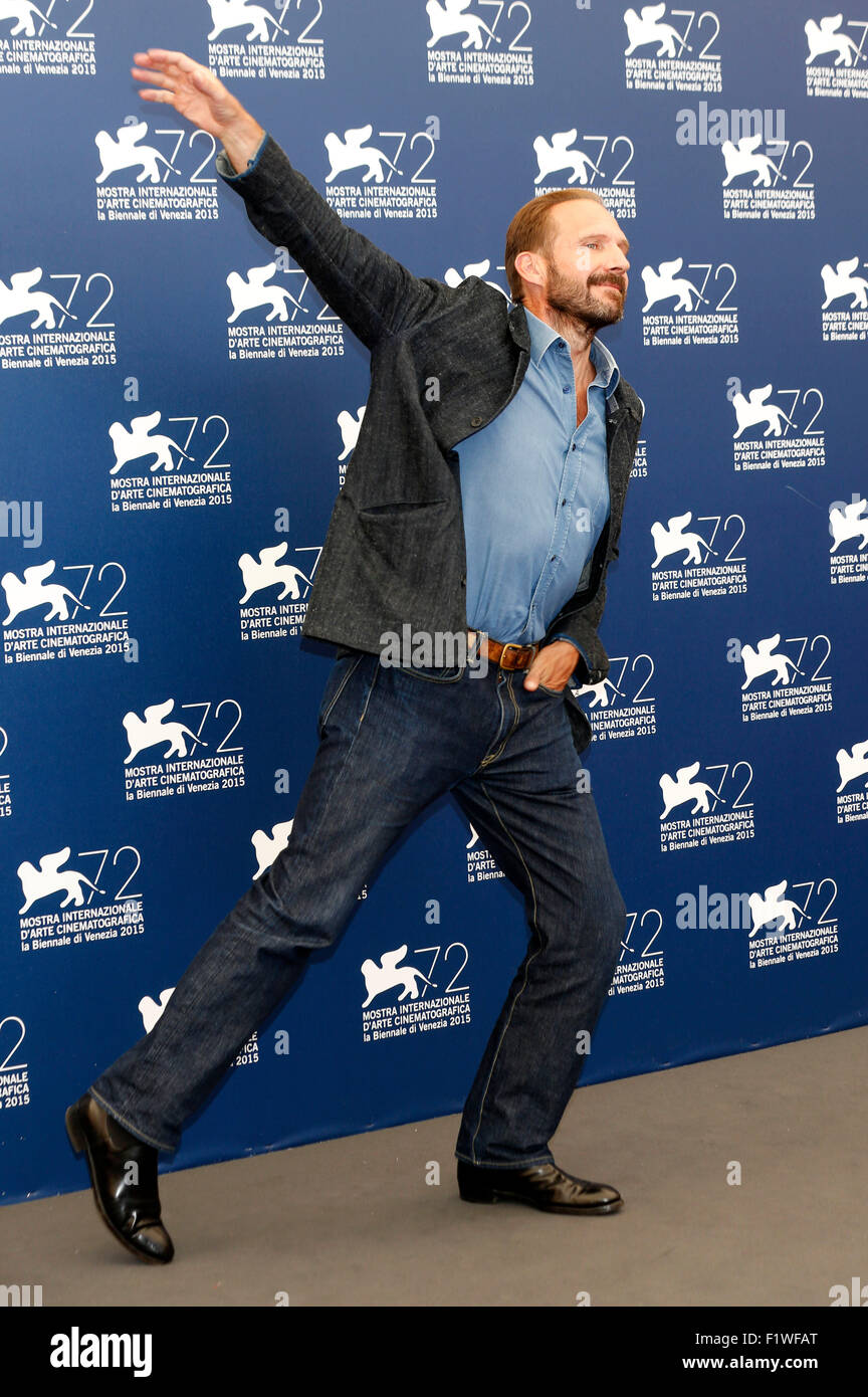 Ralph Fiennes during the 'A Bigger Splash' photocall at the 72nd Venice