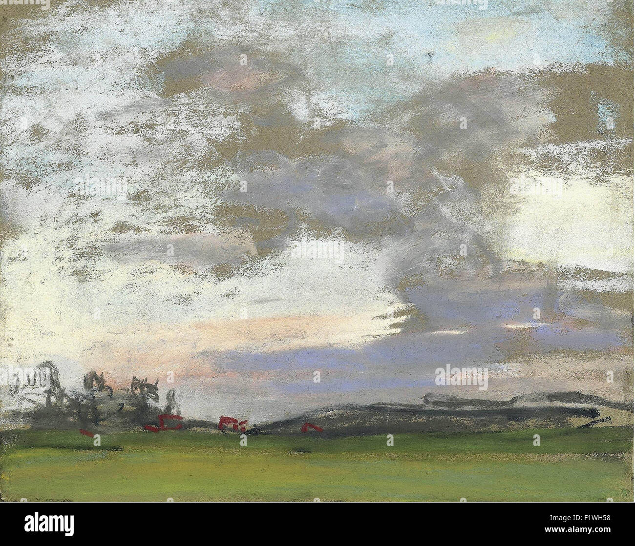 Claude Monet - Landscape Stock Photo