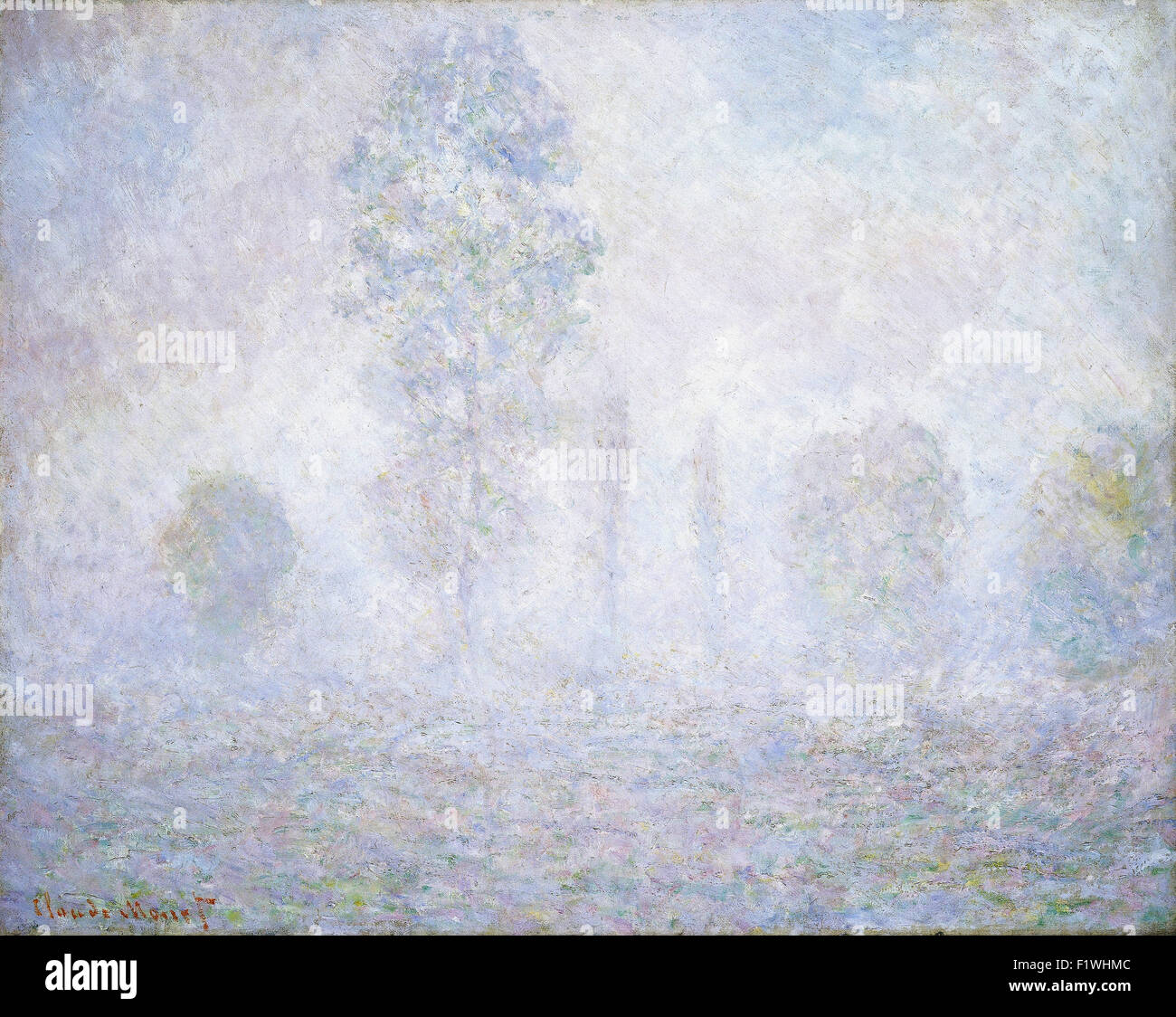 Claude Monet - Morning Haze Stock Photo