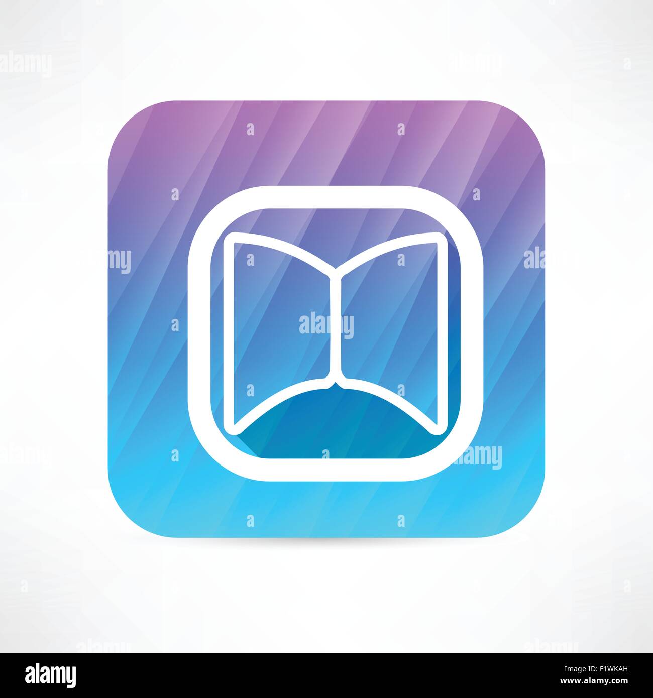 Open book on grey Stock Vector Images - Alamy