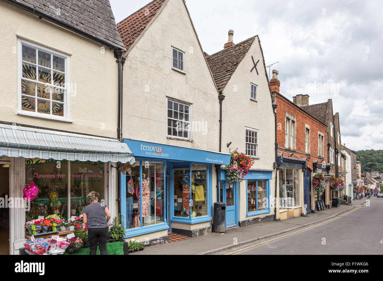 The Cotswold Way in WottonunderEdge, Gloucestershire, England, UK