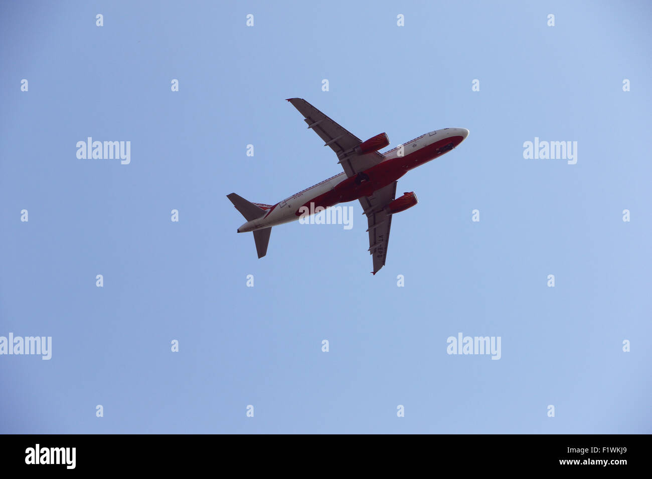 Aeroplane Travels/Air journey Stock Photo