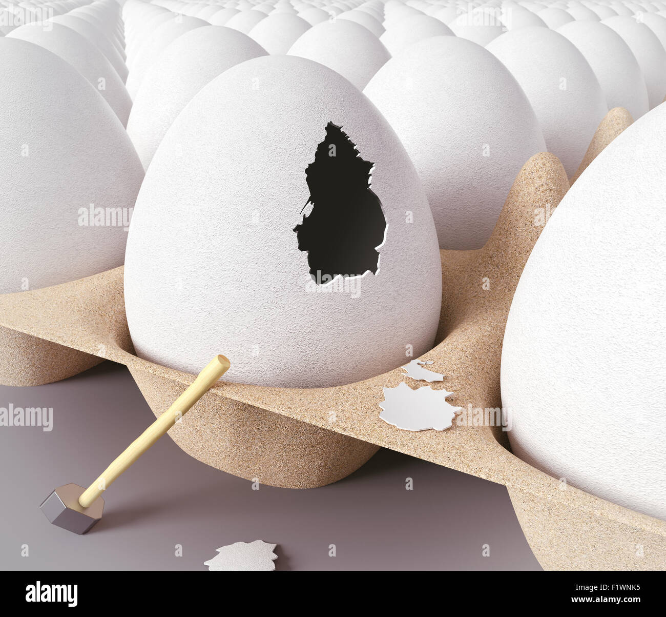 Illustration Of An Egg High Resolution Stock Photography and Images - Alamy