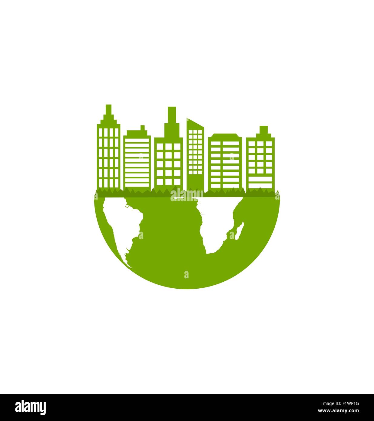 Illustration of ecology concept - save nature Stock Vector Image & Art ...