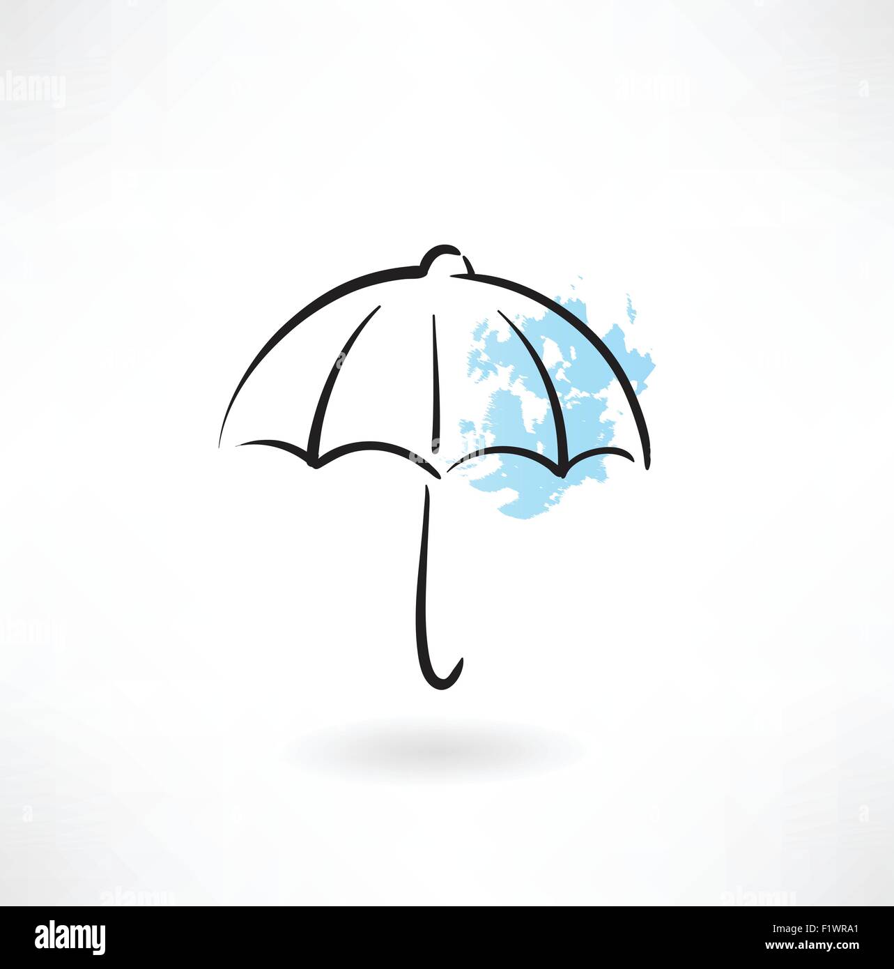 This umbrella Stock Vector Images - Alamy
