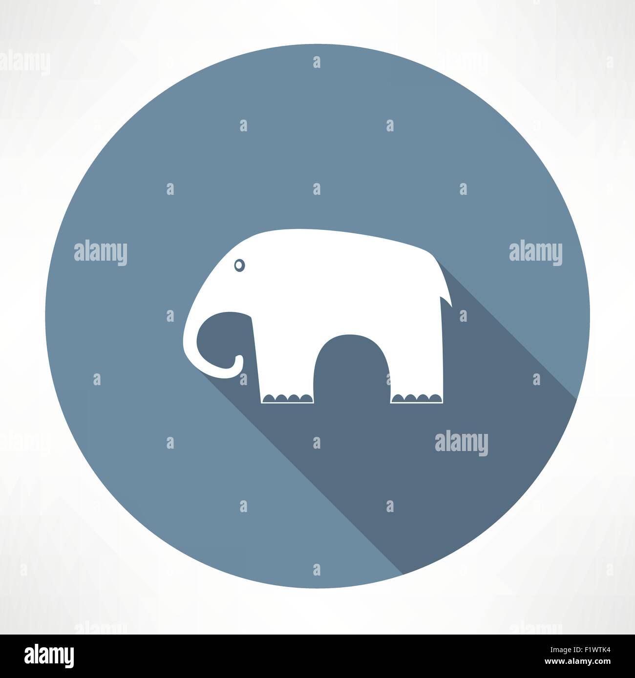 Elephant icon vector illustration Stock Vector Image & Art - Alamy