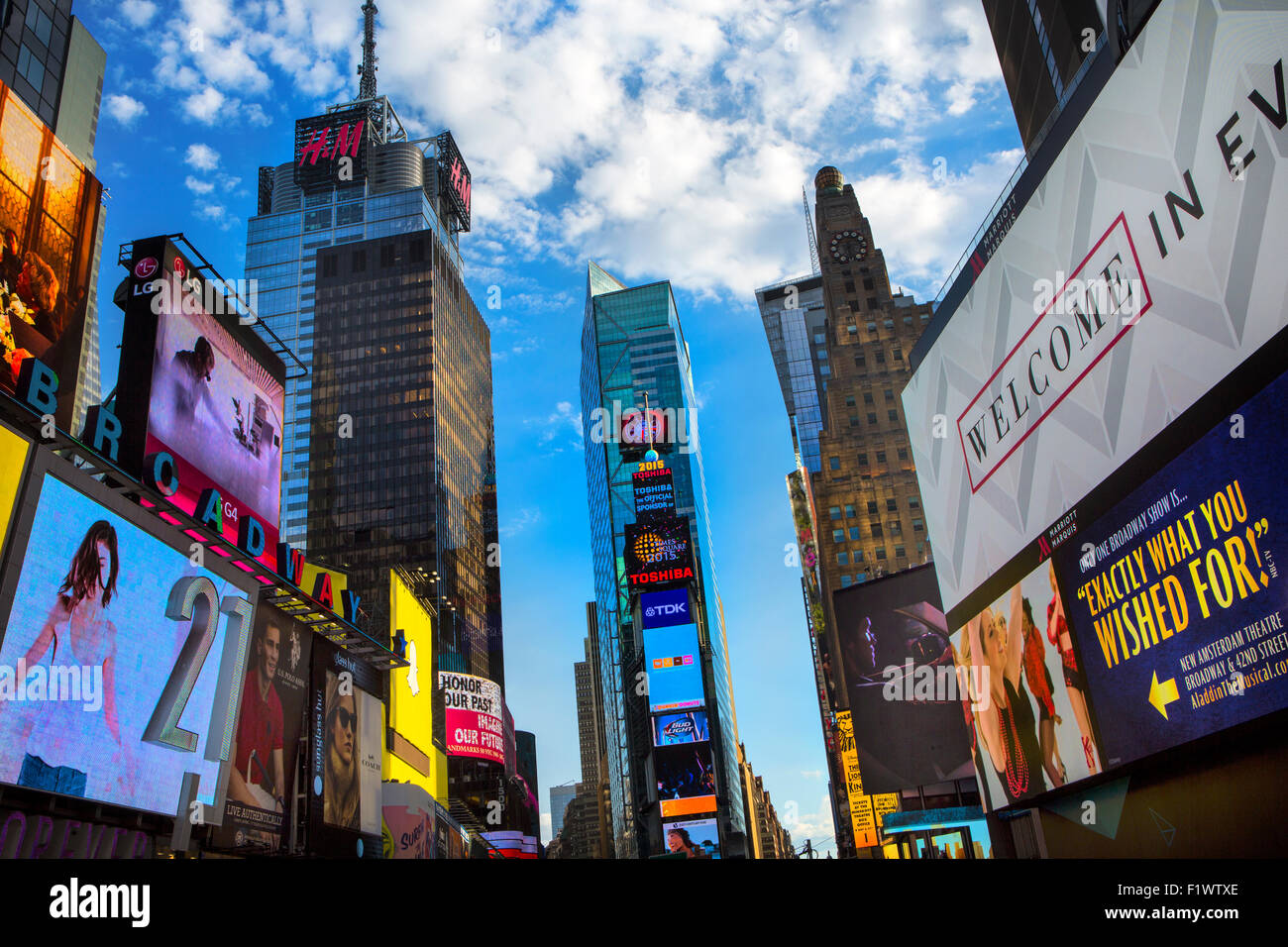 Times Square Congested Congestion times hi-res stock photography and images - Alamy