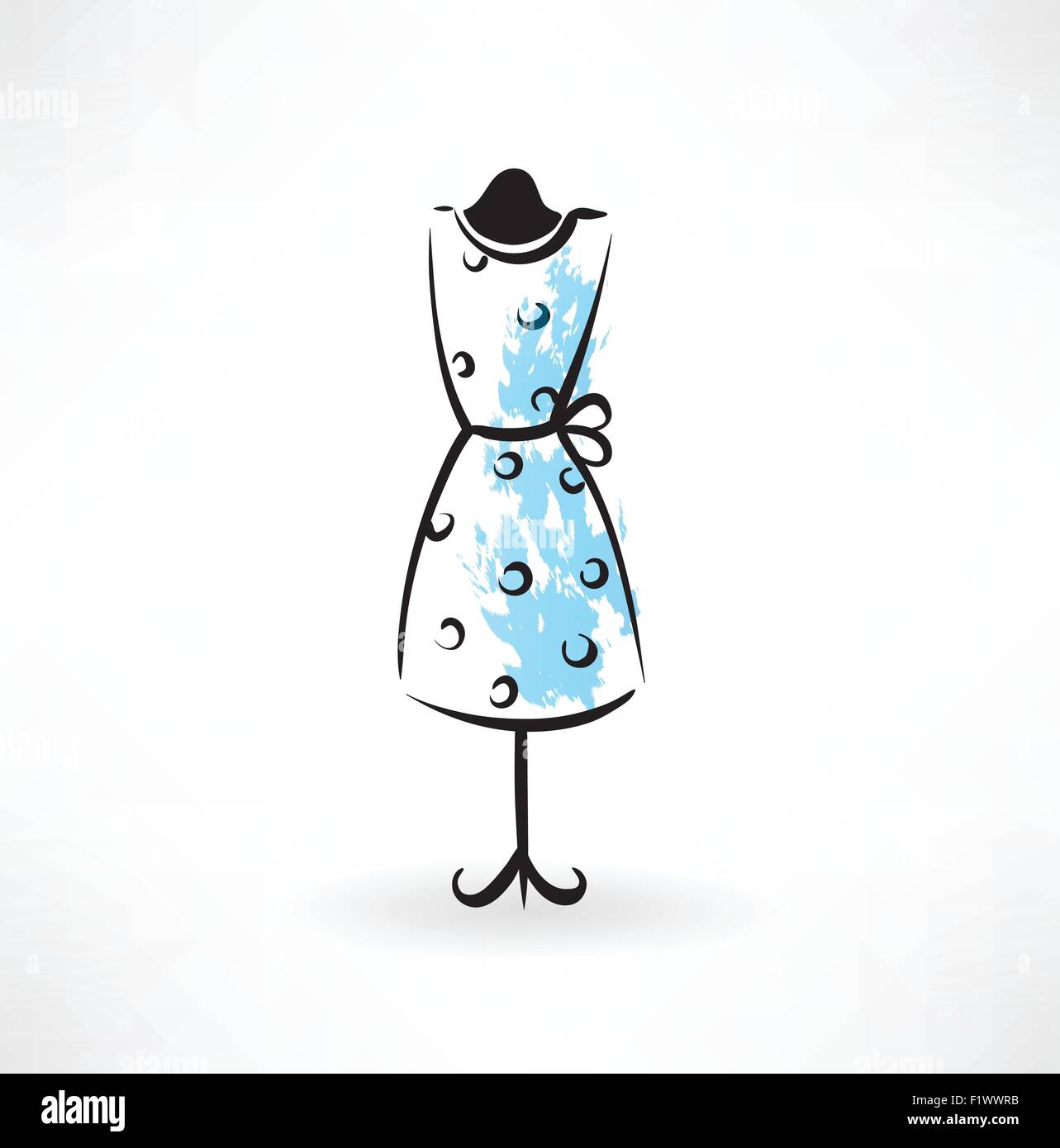 dress grunge icon Stock Vector Image & Art - Alamy