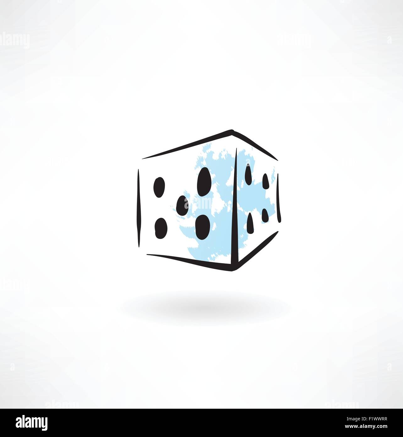 Car Dice Stock Vector Images Alamy