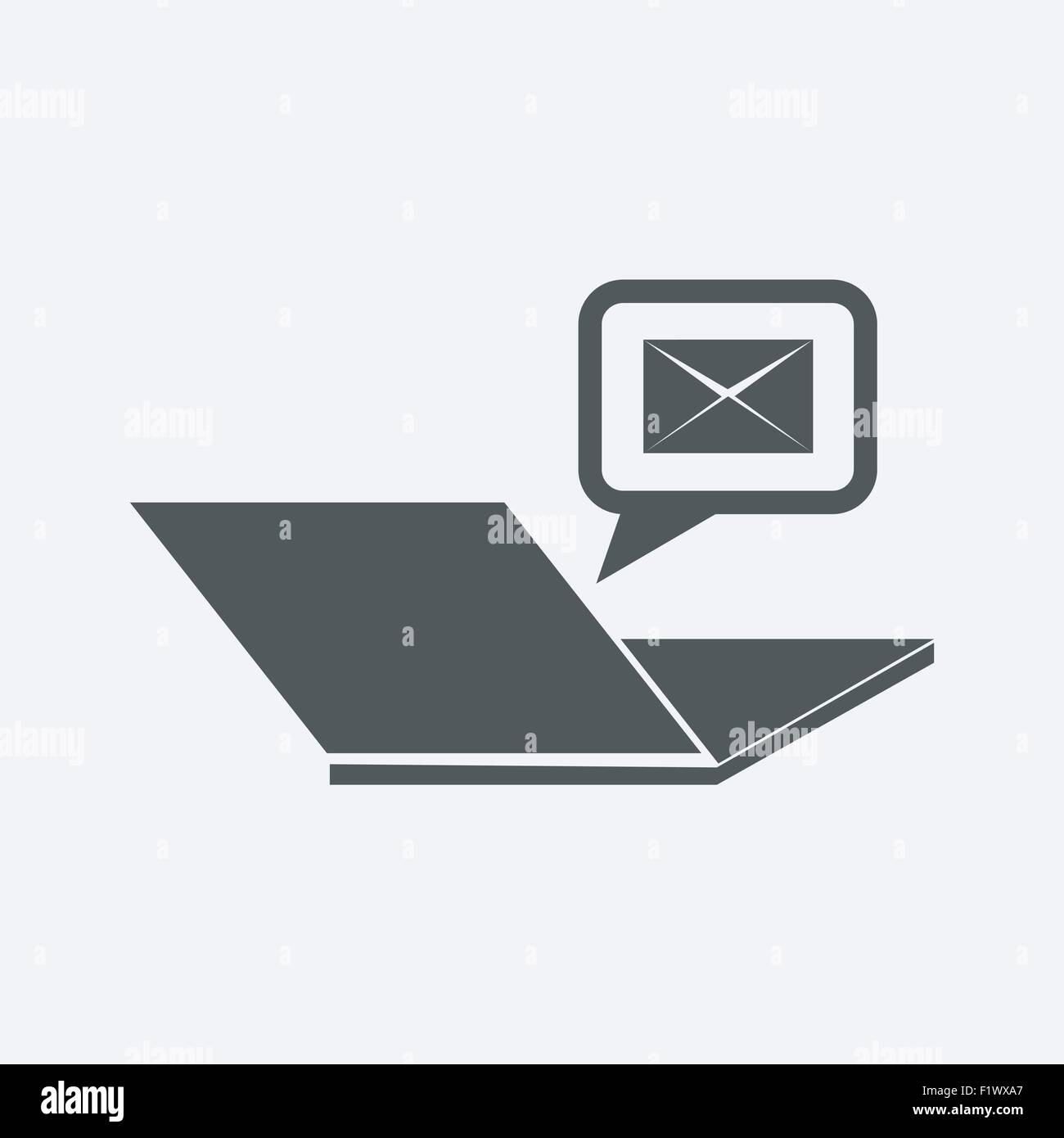 icon communication over the internet Stock Vector Image & Art - Alamy
