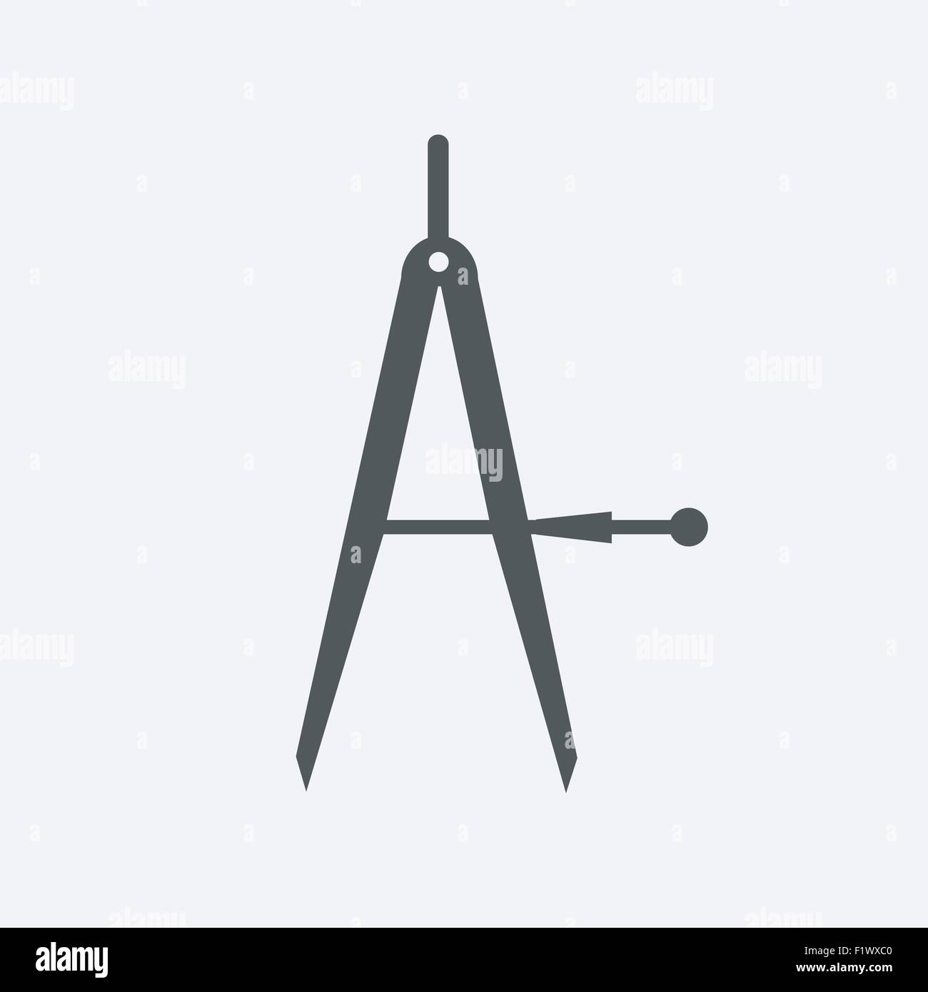 drawing compass icon Stock Vector Image & Art Alamy