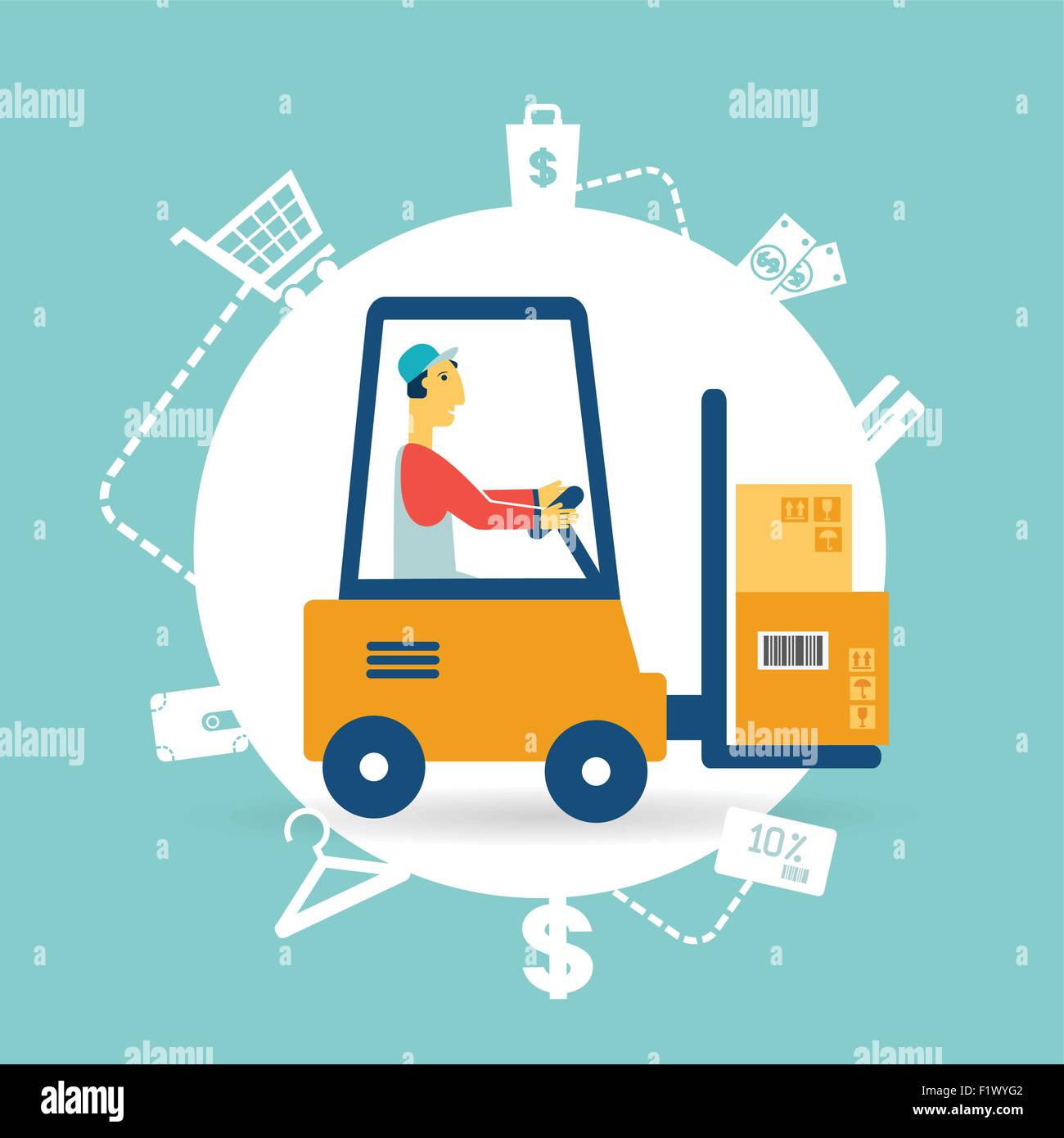 Concrete lifts Stock Vector Images Alamy