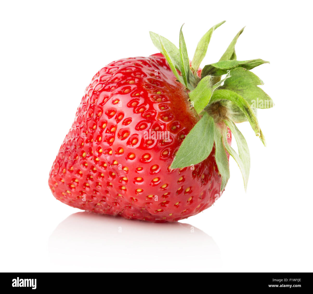 strawberry isolated on the white background Stock Photo - Alamy