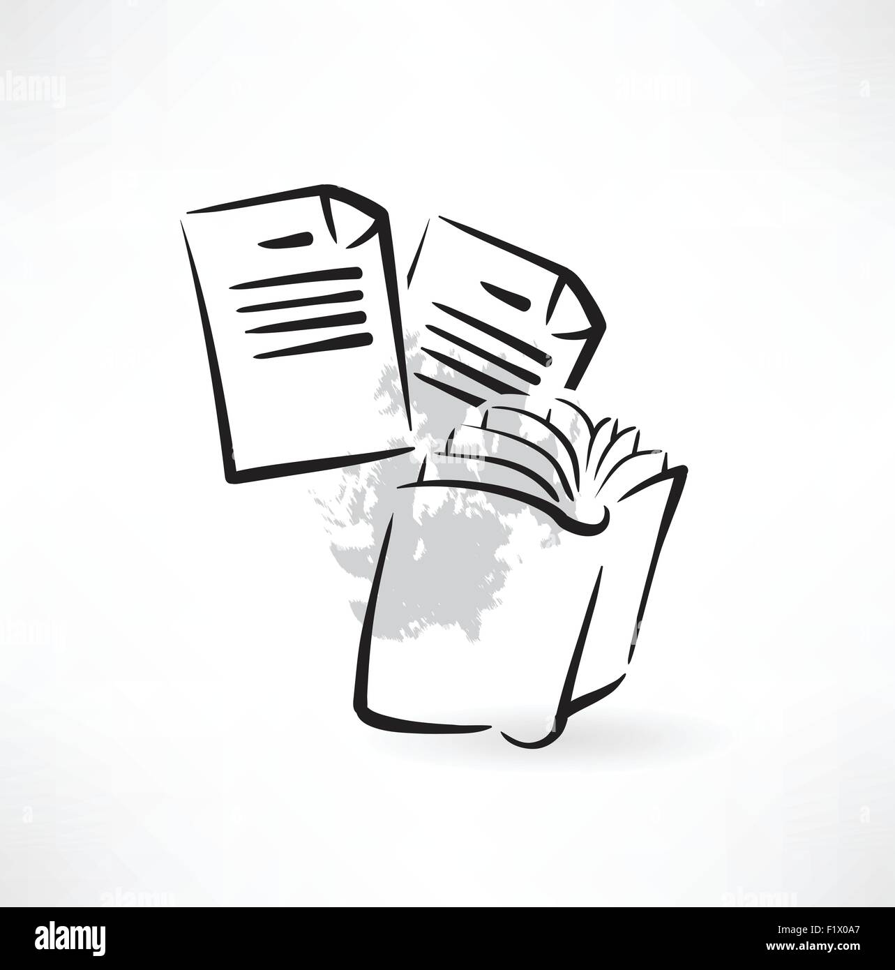 book grunge icon Stock Vector Image & Art - Alamy