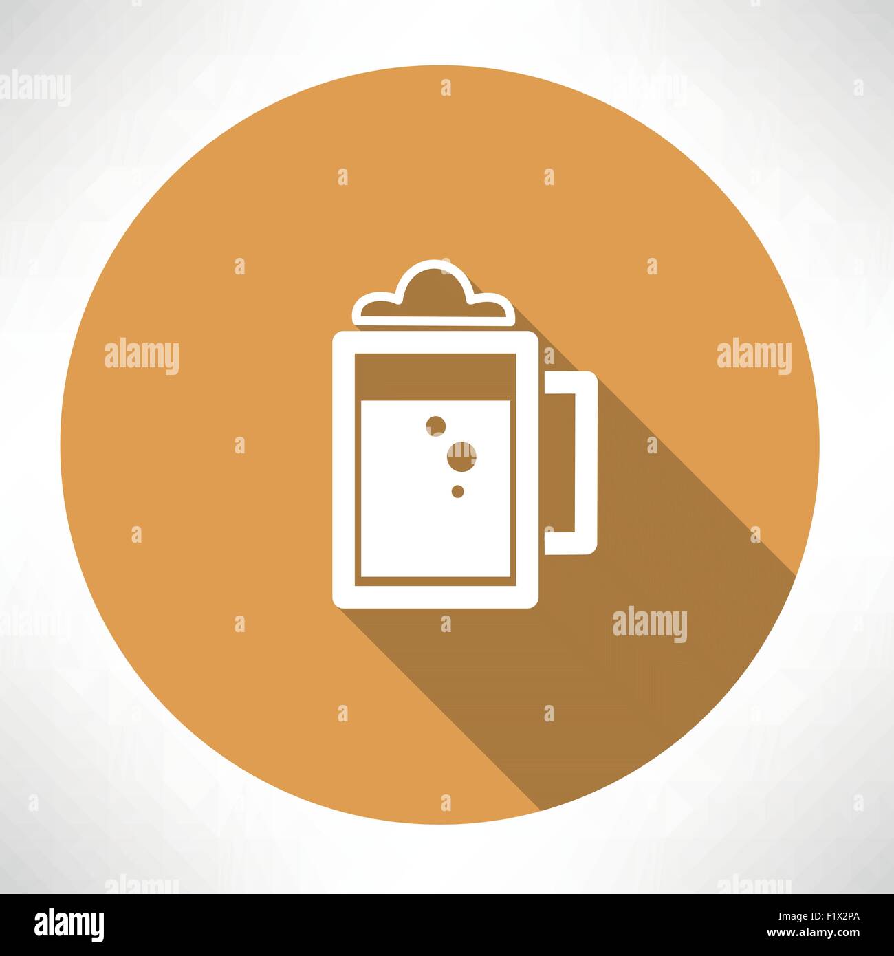 beer icon. Flat modern style vector illustration Stock Vector Image ...