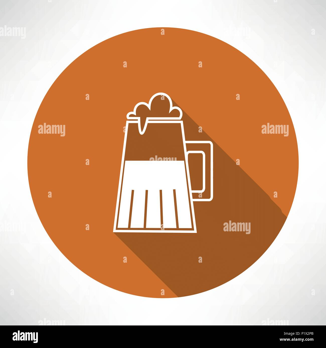 beer icon. Flat modern style vector illustration Stock Vector Image ...