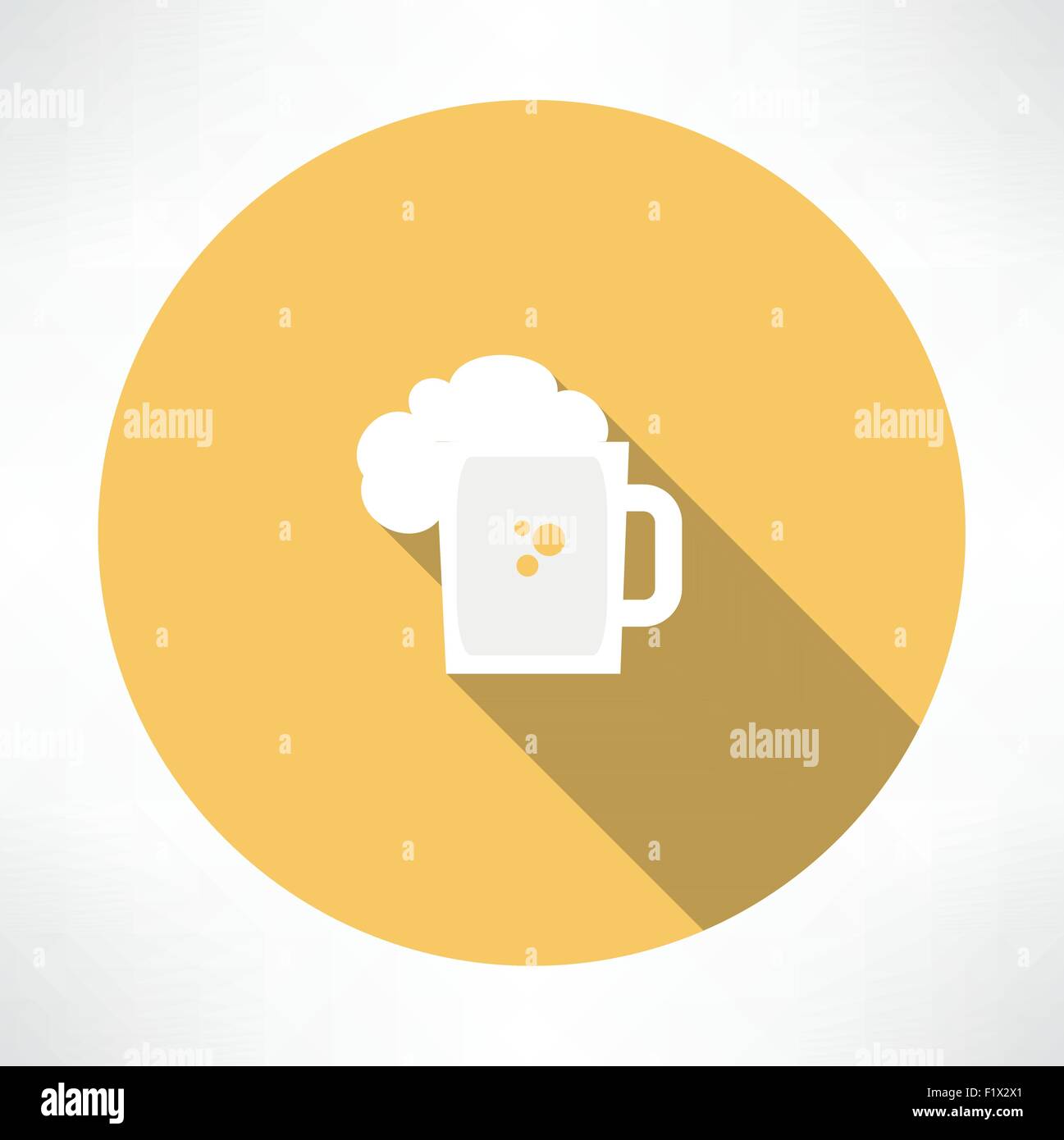 beer icon. Flat modern style vector illustration Stock Vector Image ...