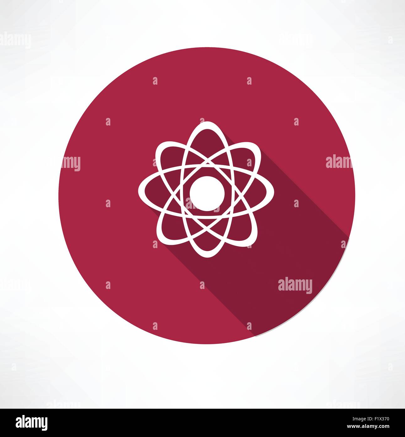 molecule icon Flat modern style vector illustration Stock Vector Image ...