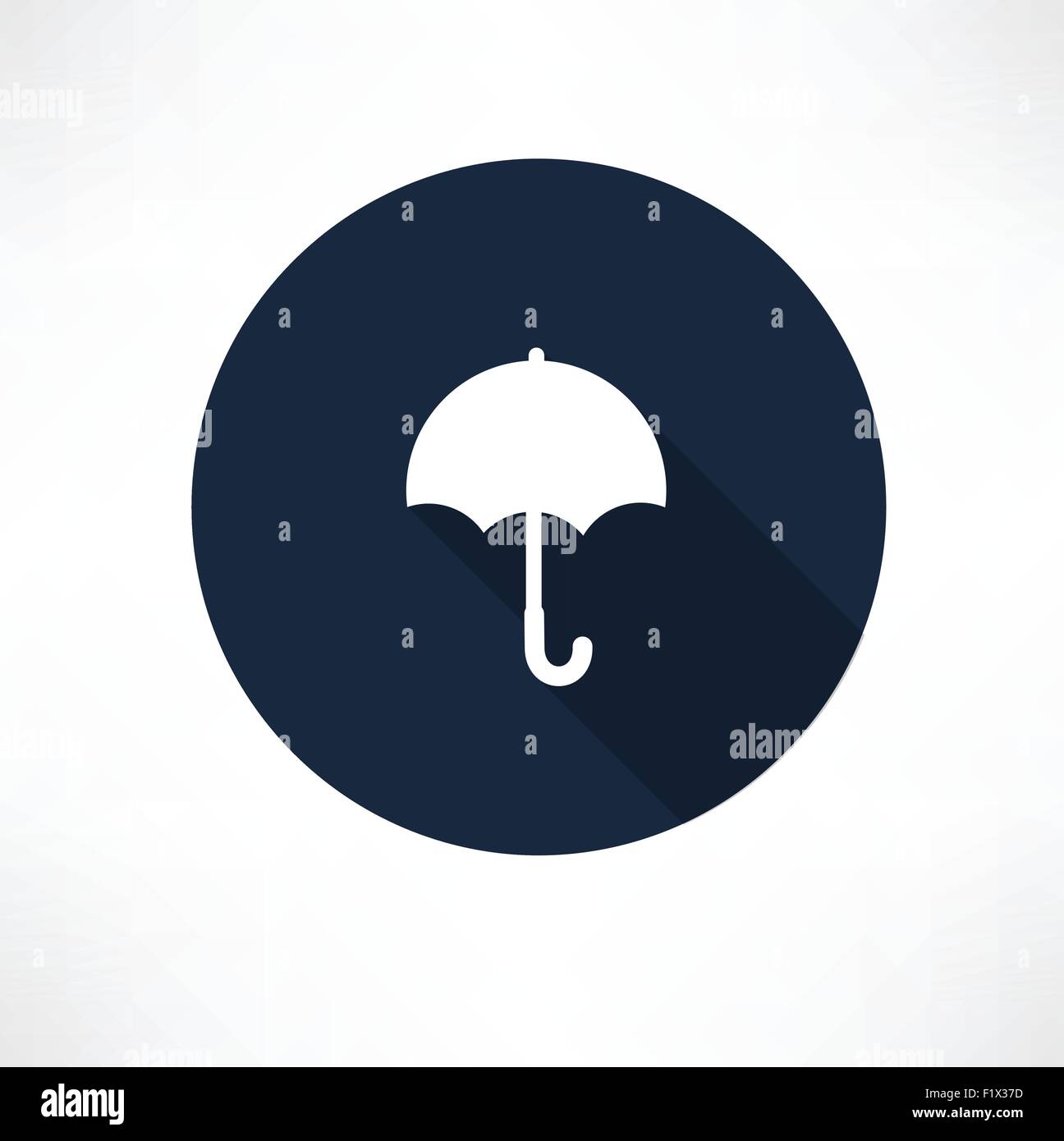 Umbrella - Vector icon Flat modern style vector illustration Stock ...