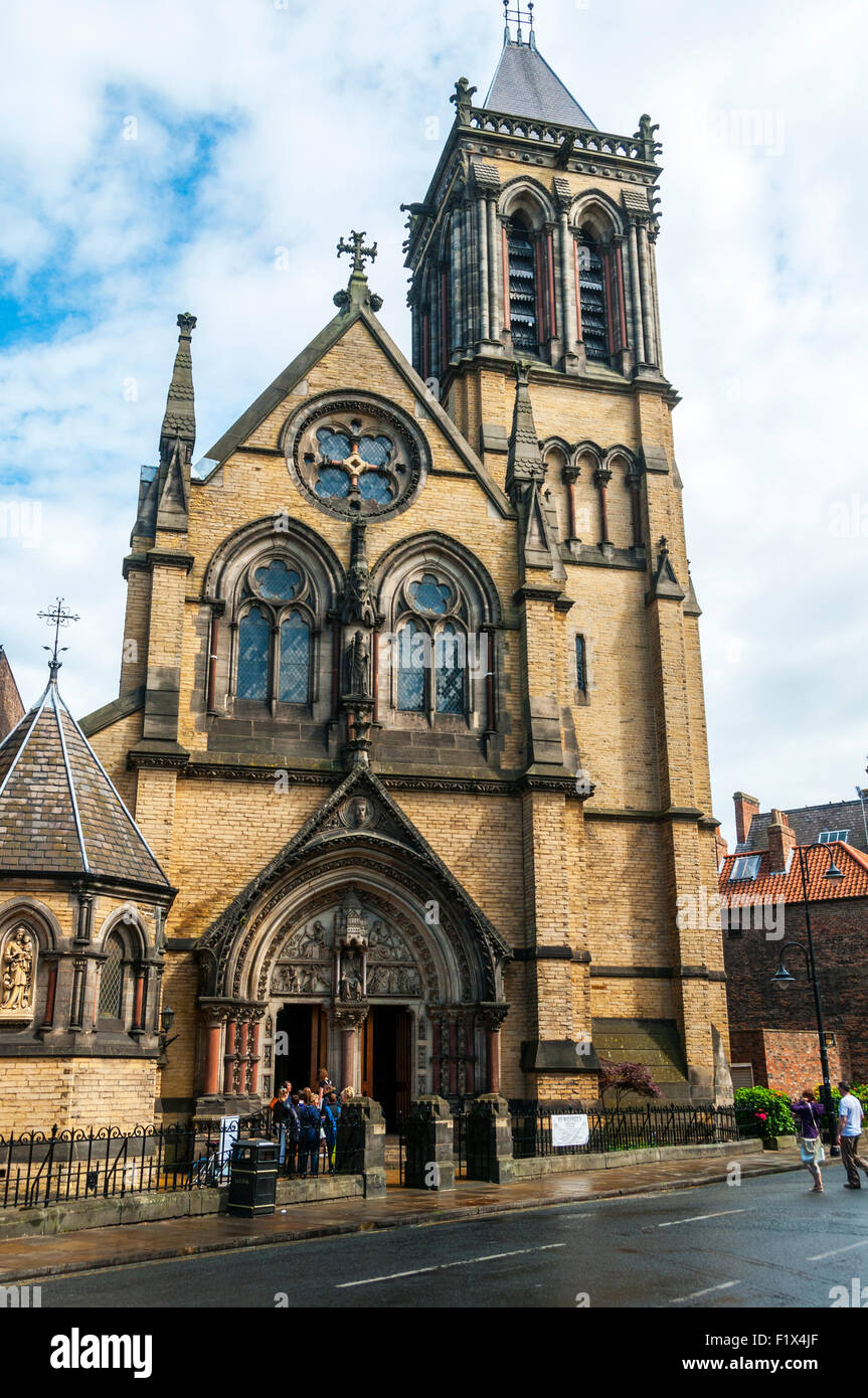 St. Wilfrid's Roman Catholic church, Duncombe Place, York, Yorkshire, England, UK Stock Photo