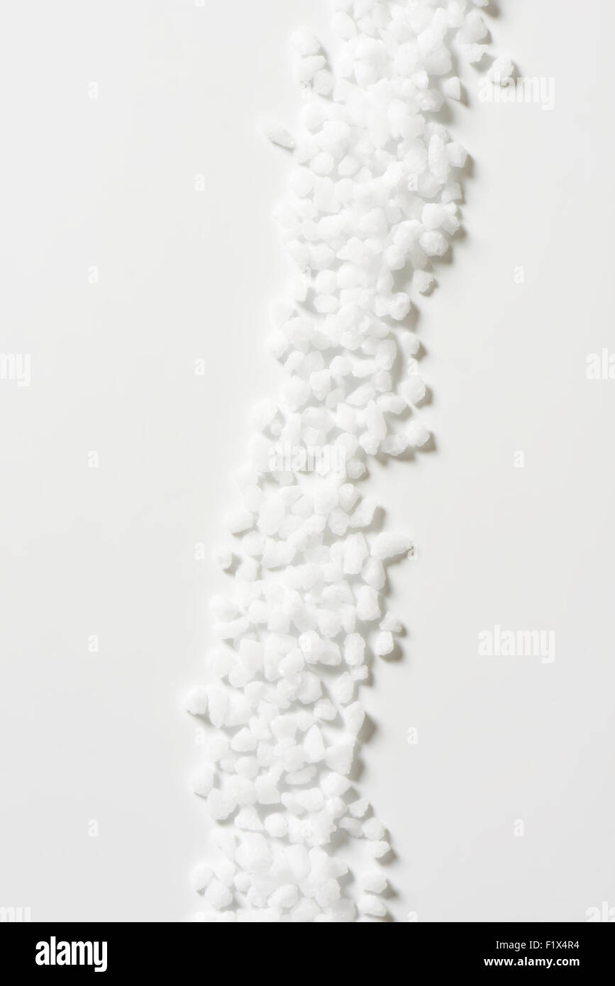 crystals of coarse grained sea salt Stock Photo Alamy