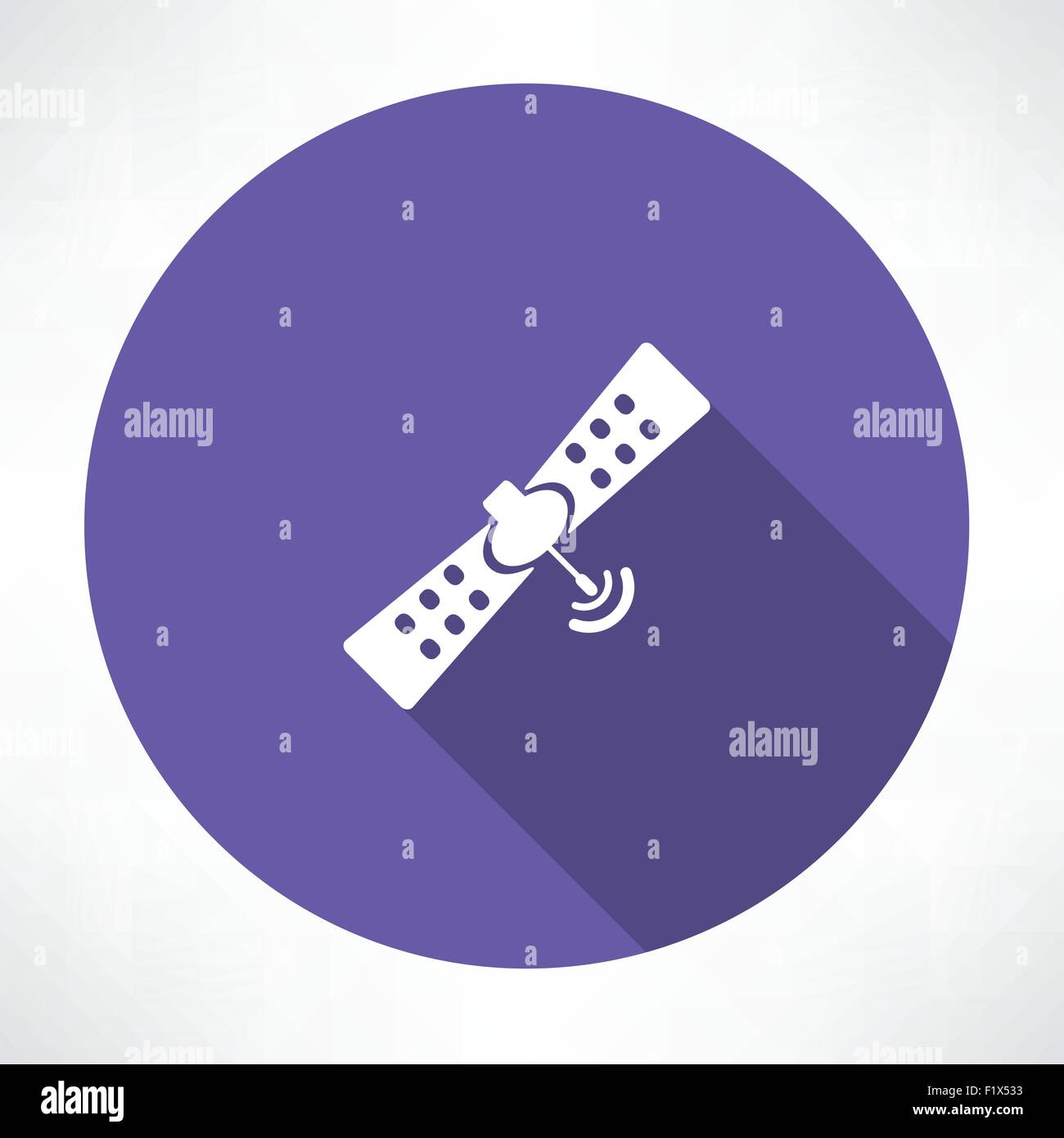 satellite icon. Flat modern style vector illustration Stock Vector ...
