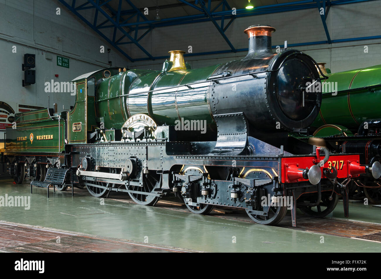 Great Western Railway 3700 (or 'City') Class 4-4-0 'City of Truro' at the National  Railway Museum, York, Yorkshire, England, UK Stock Photo - Alamy