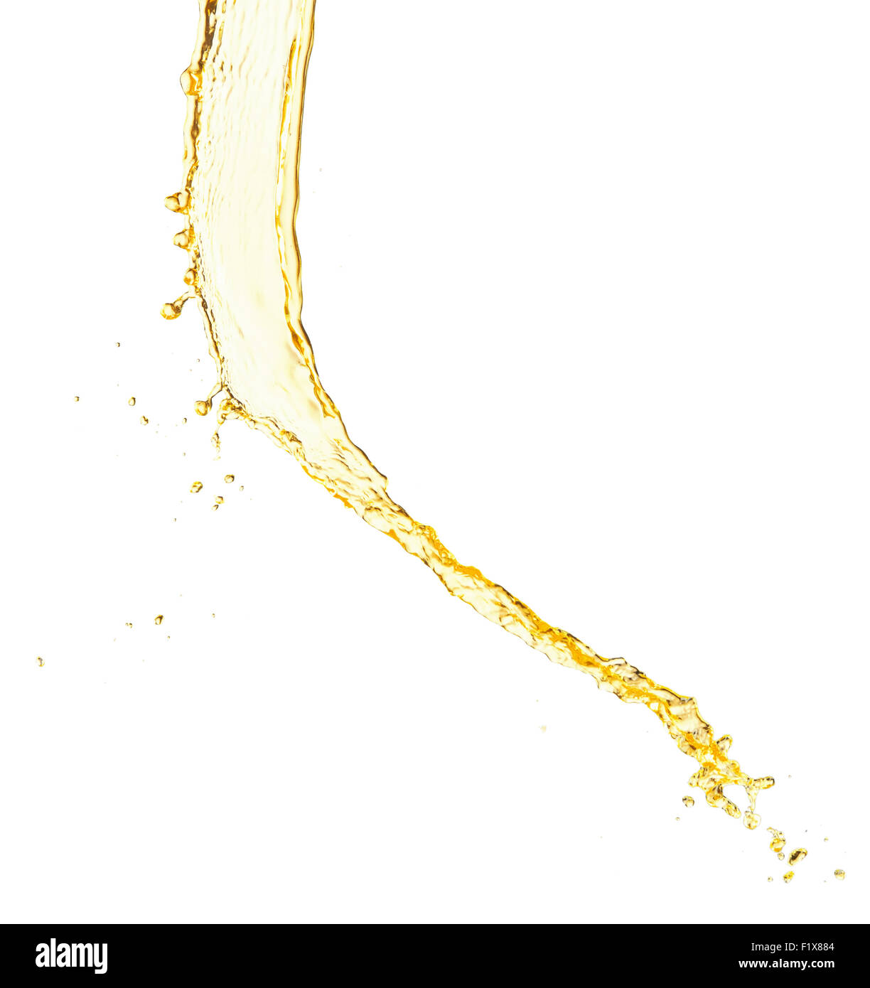 orange juice splash isolated on the white background Stock Photo - Alamy