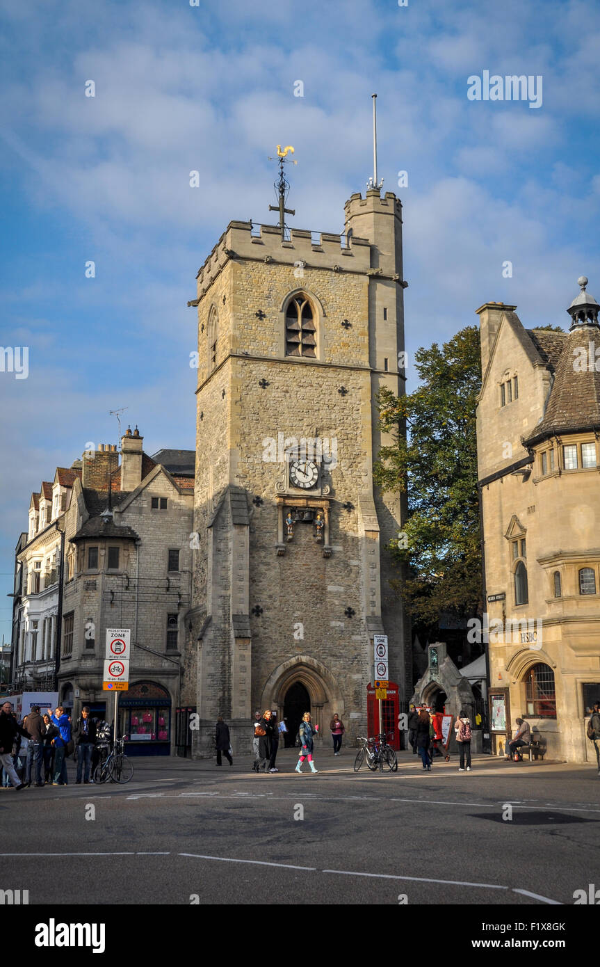Carfax Tower in Oxford, United Kingdom Stock Photo