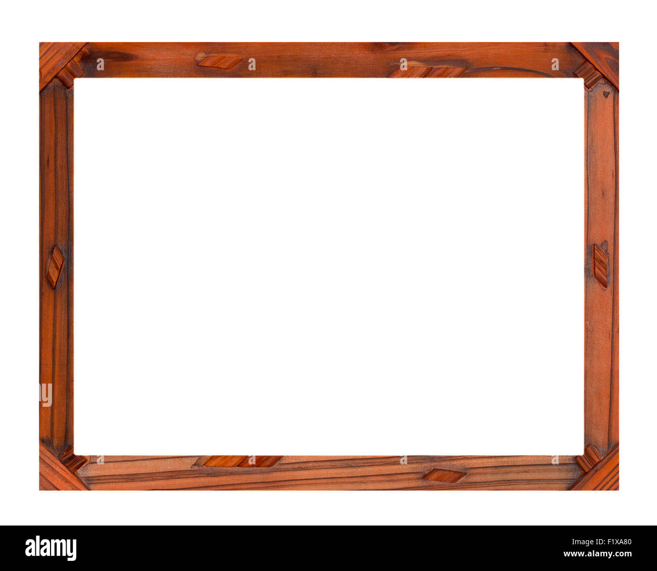 vintage frame isolated on the white background Stock Photo - Alamy