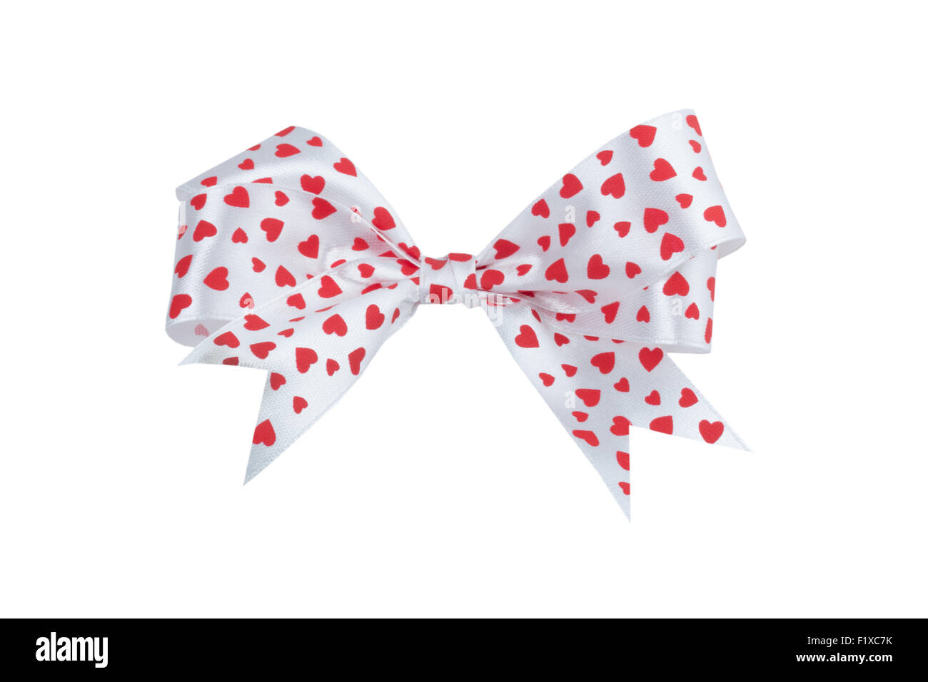 ribbon bow isolated on white background Stock Photo - Alamy