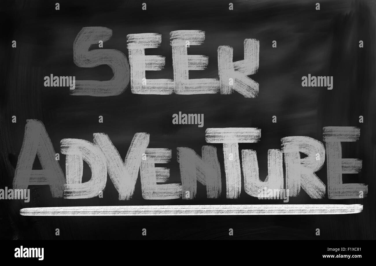 Seek Adventure Concept Stock Photo