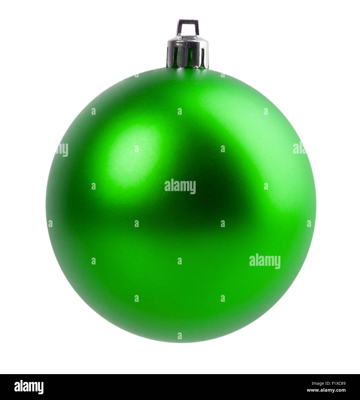 Christmas ball isolated on white background Stock Photo - Alamy
