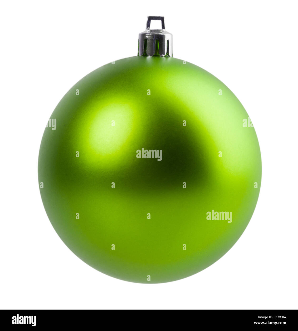 Christmas ball isolated on white background Stock Photo - Alamy