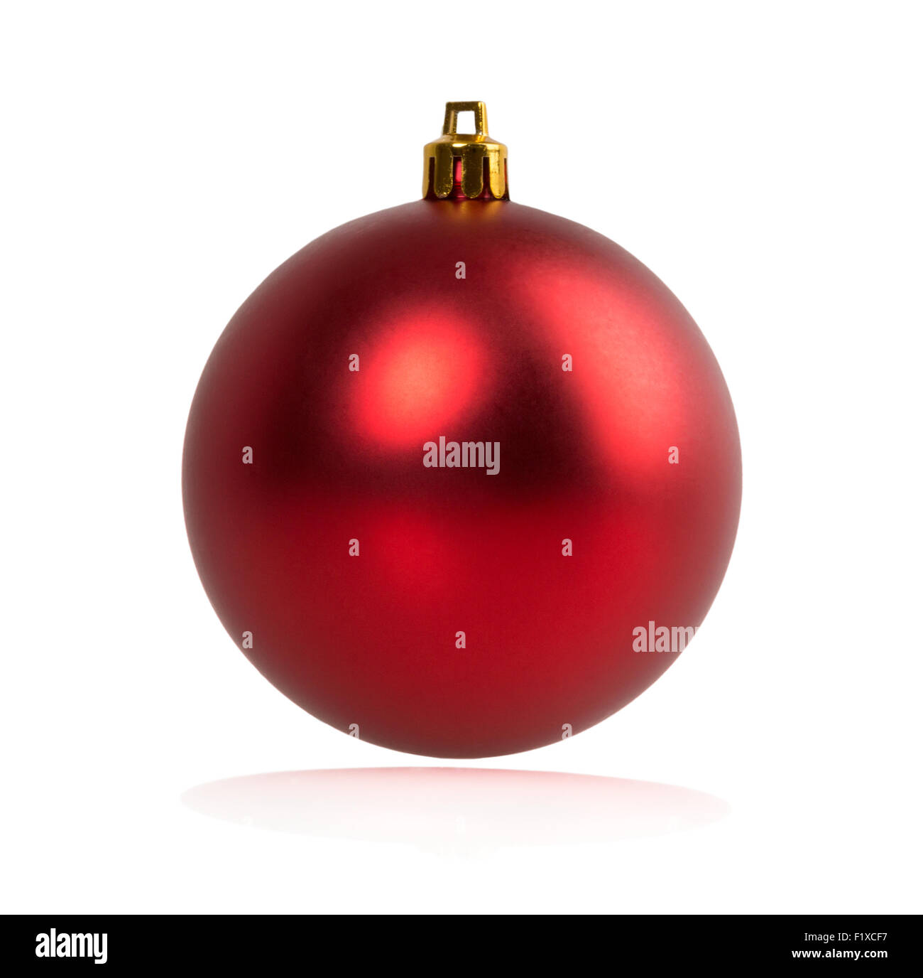 Christmas ball isolated on white background. Stock Photo