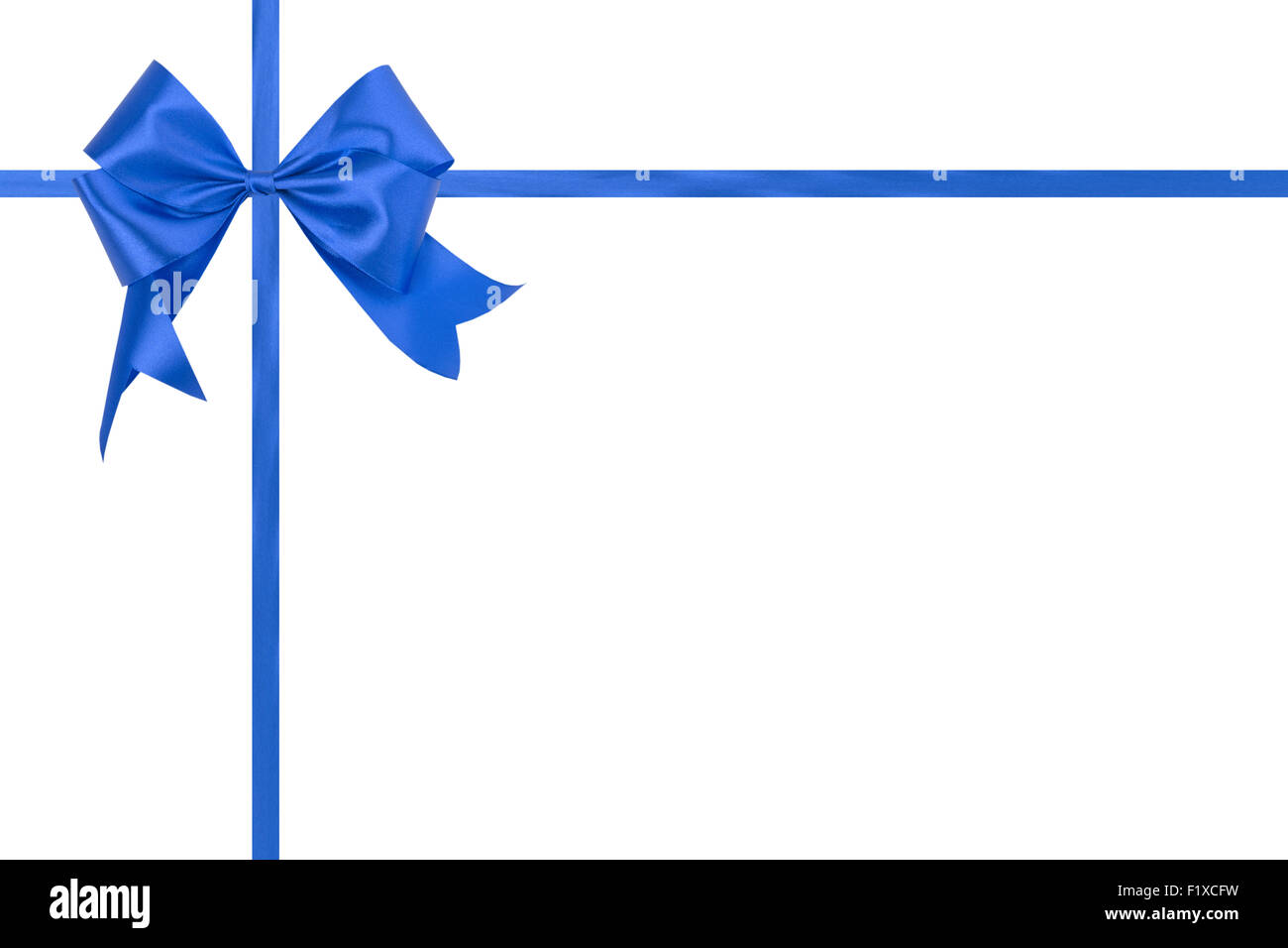 ribbon bow isolated on white background Stock Photo - Alamy