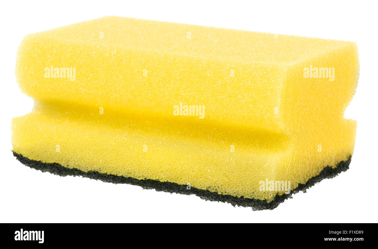 sponge on white background. Stock Photo
