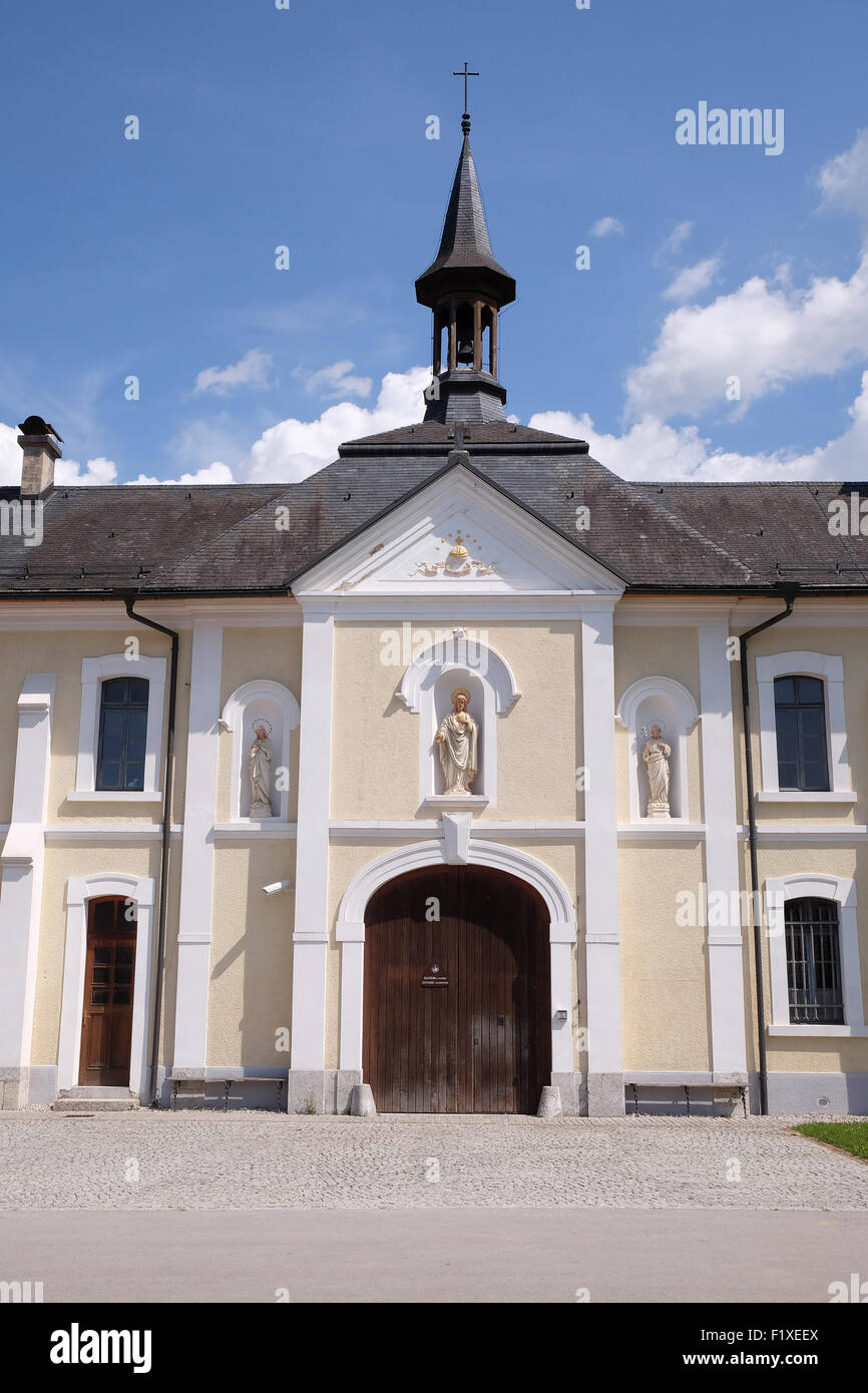 Carthusian monastery in Pleterje, Slovenia on June 30, 2015 Stock Photo